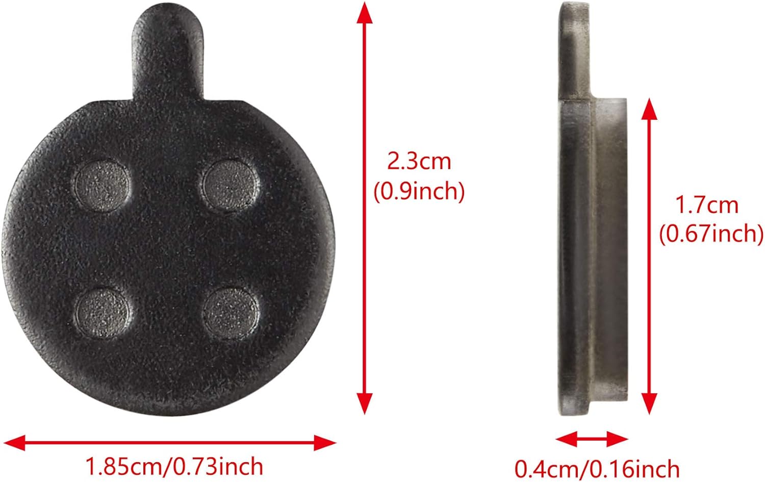 Xiaomi M365 PRO/Pro2 stabdžių kaladėlės - Image 2