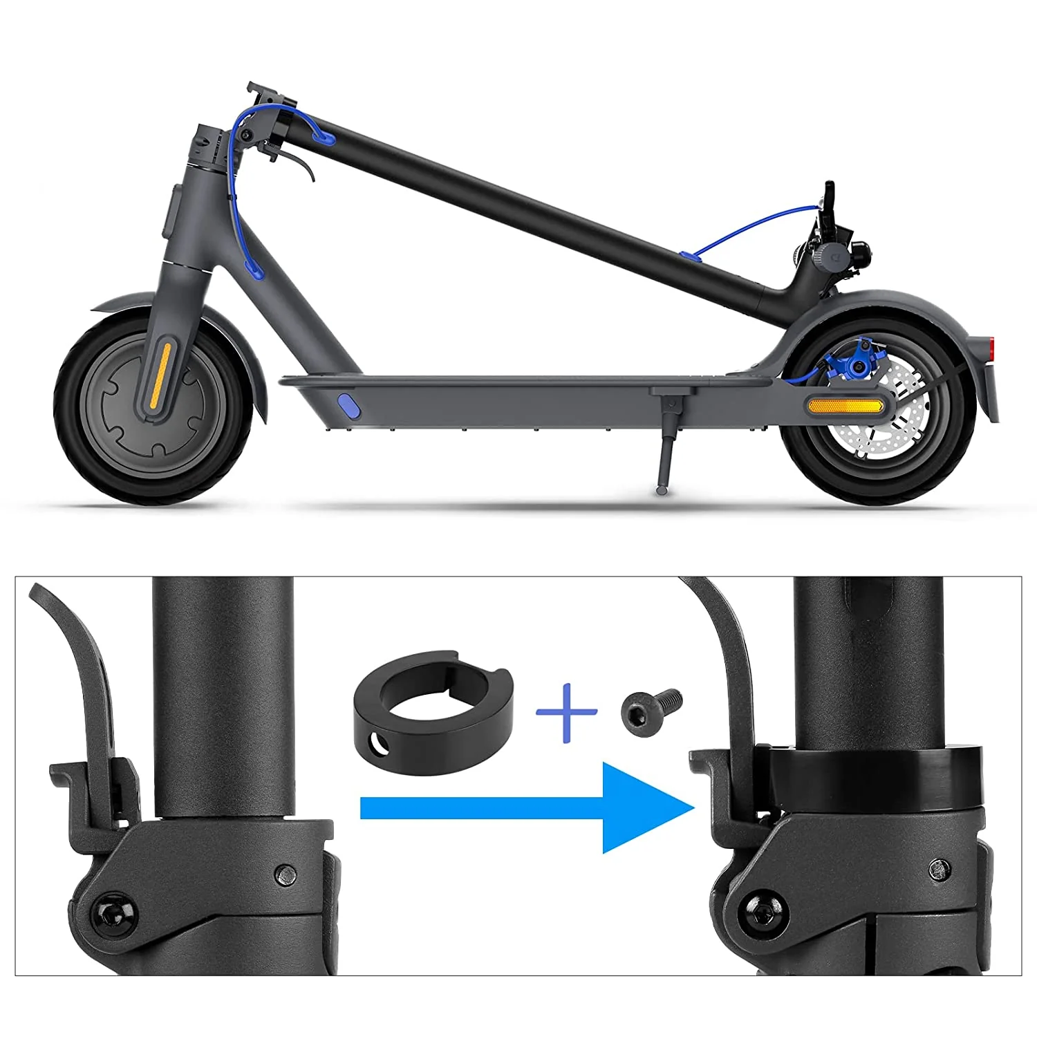 Xiaomi Paspirtuko Sulenkimo mechanizmo užrakto žiedas - Image 2