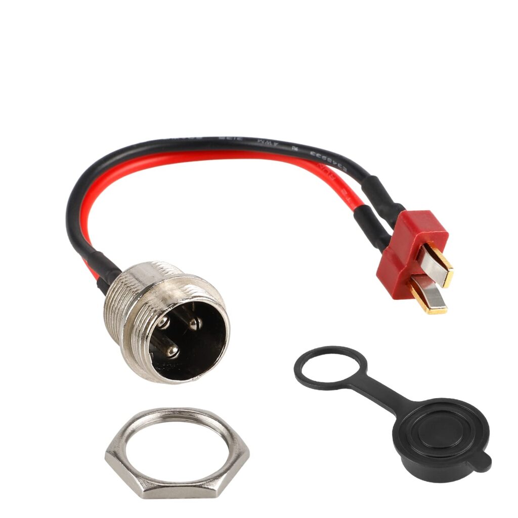 GX16 3 pin įkrovimo lizdas elektriniam paspirtukui KUGOO M4 Pro Blade GT Pulse 10