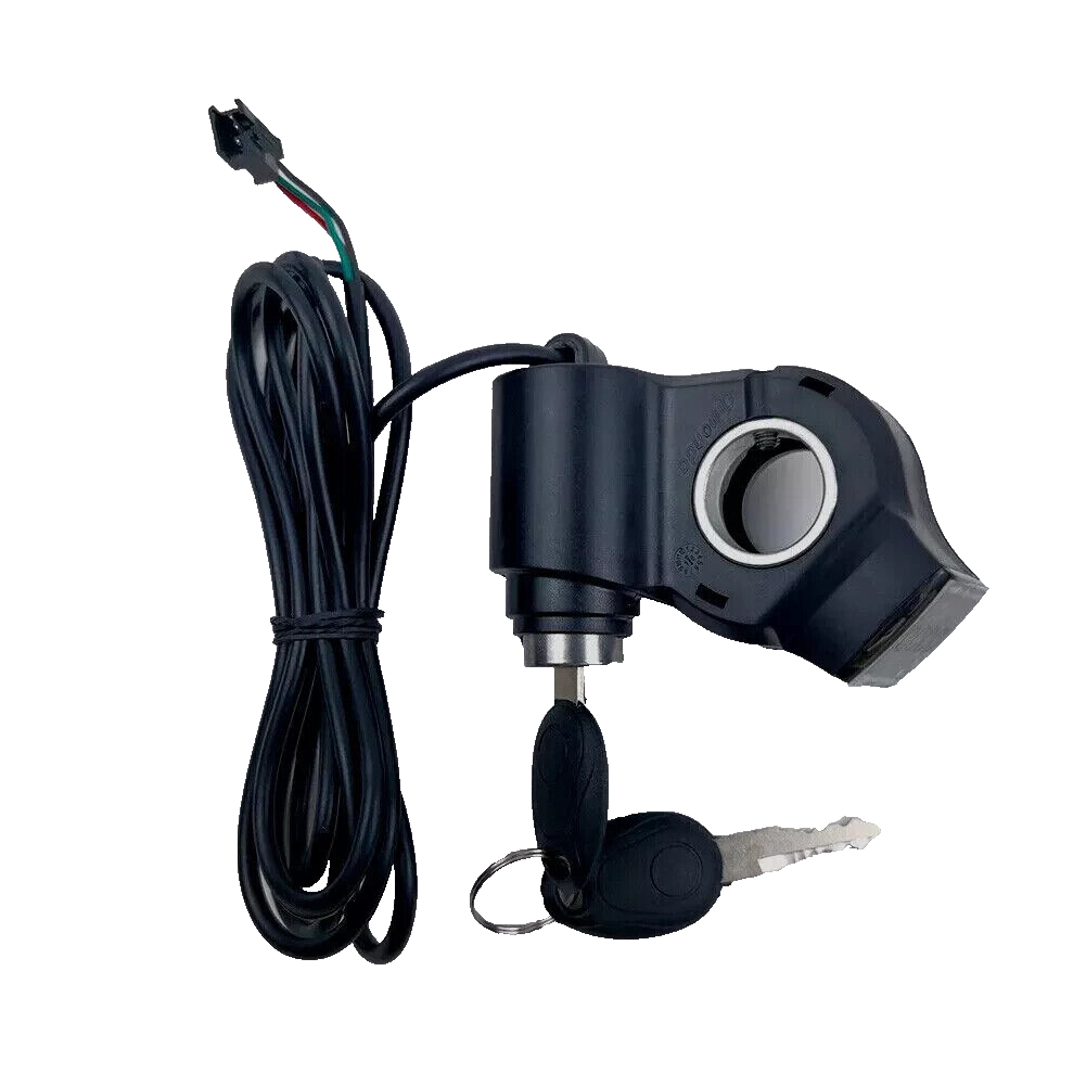 Kugoo M4 Pro spyna su raktais ir voltmetru