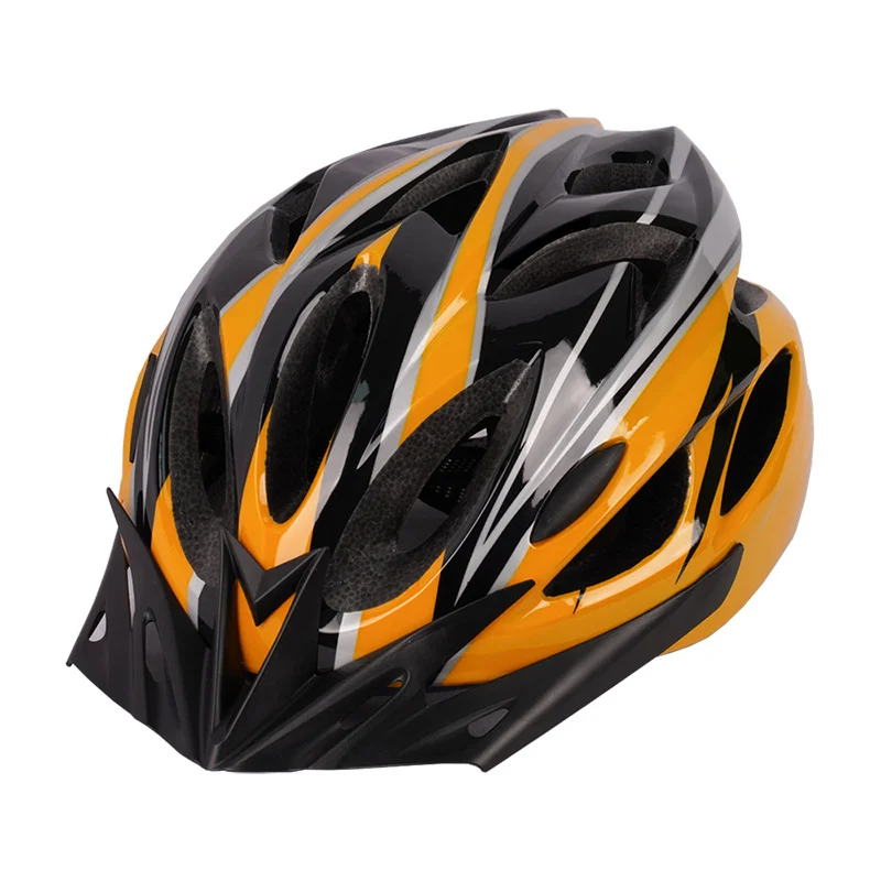 Geltonas WX-016 šalmas paspirtukui ir dviračiui L dydžio 58-61 cm