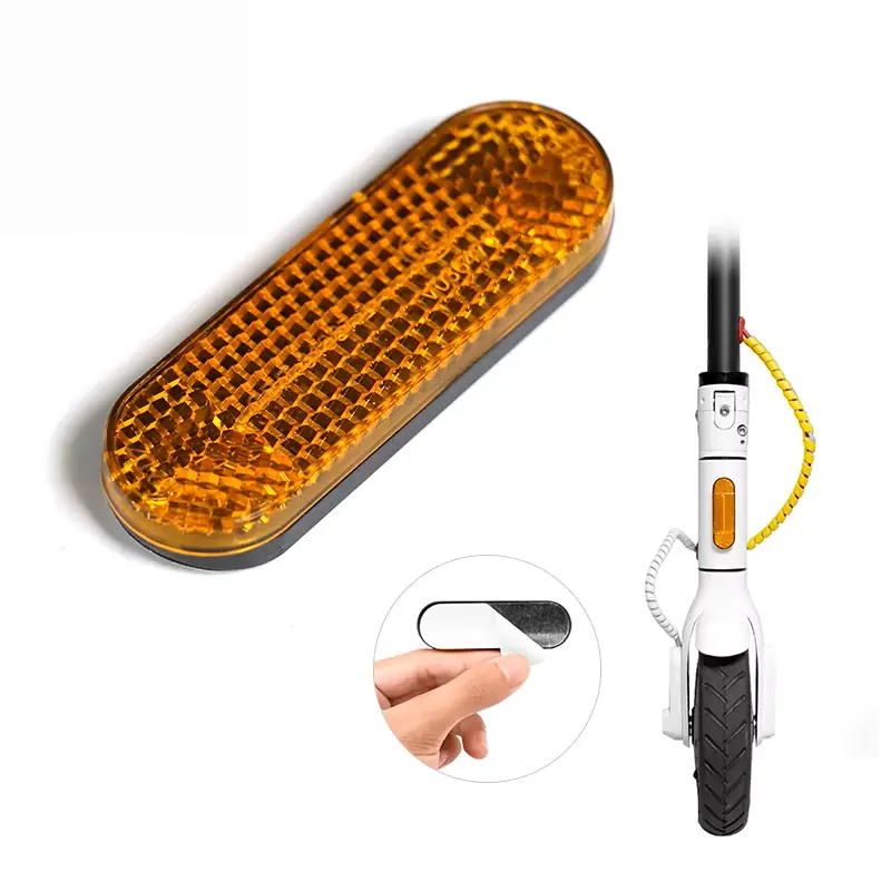 Priekinis oranžinis atšvaitas Xiaomi paspirtukams