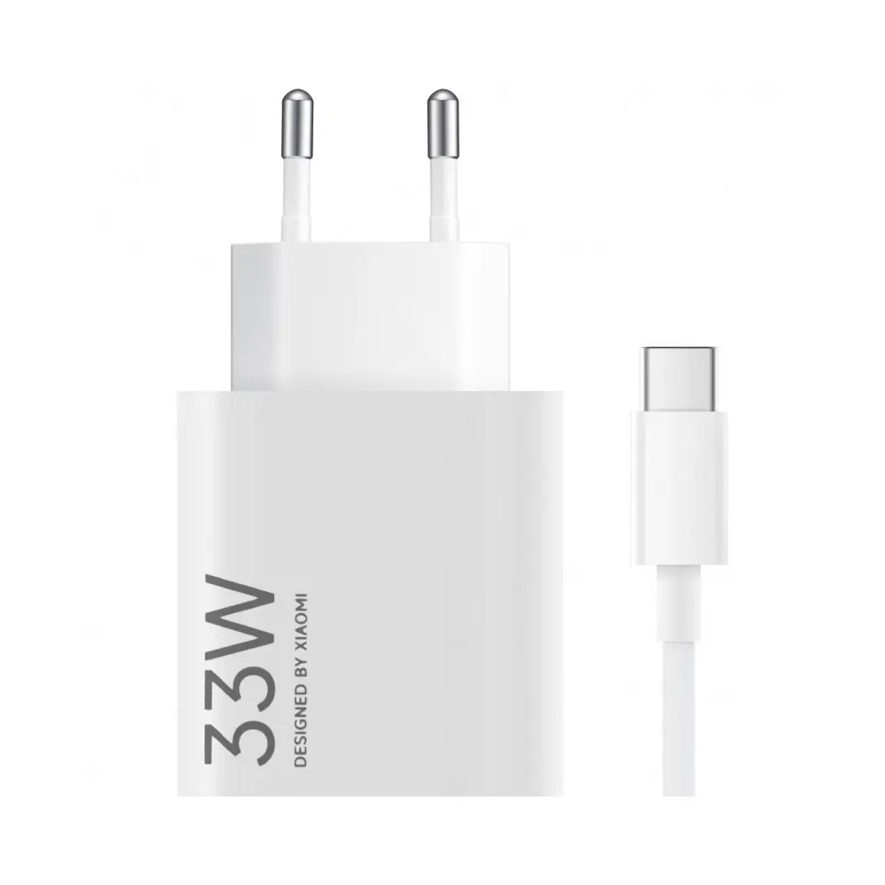 Originalus Xiaomi 33W USB-A įkroviklis su USB-C laidu