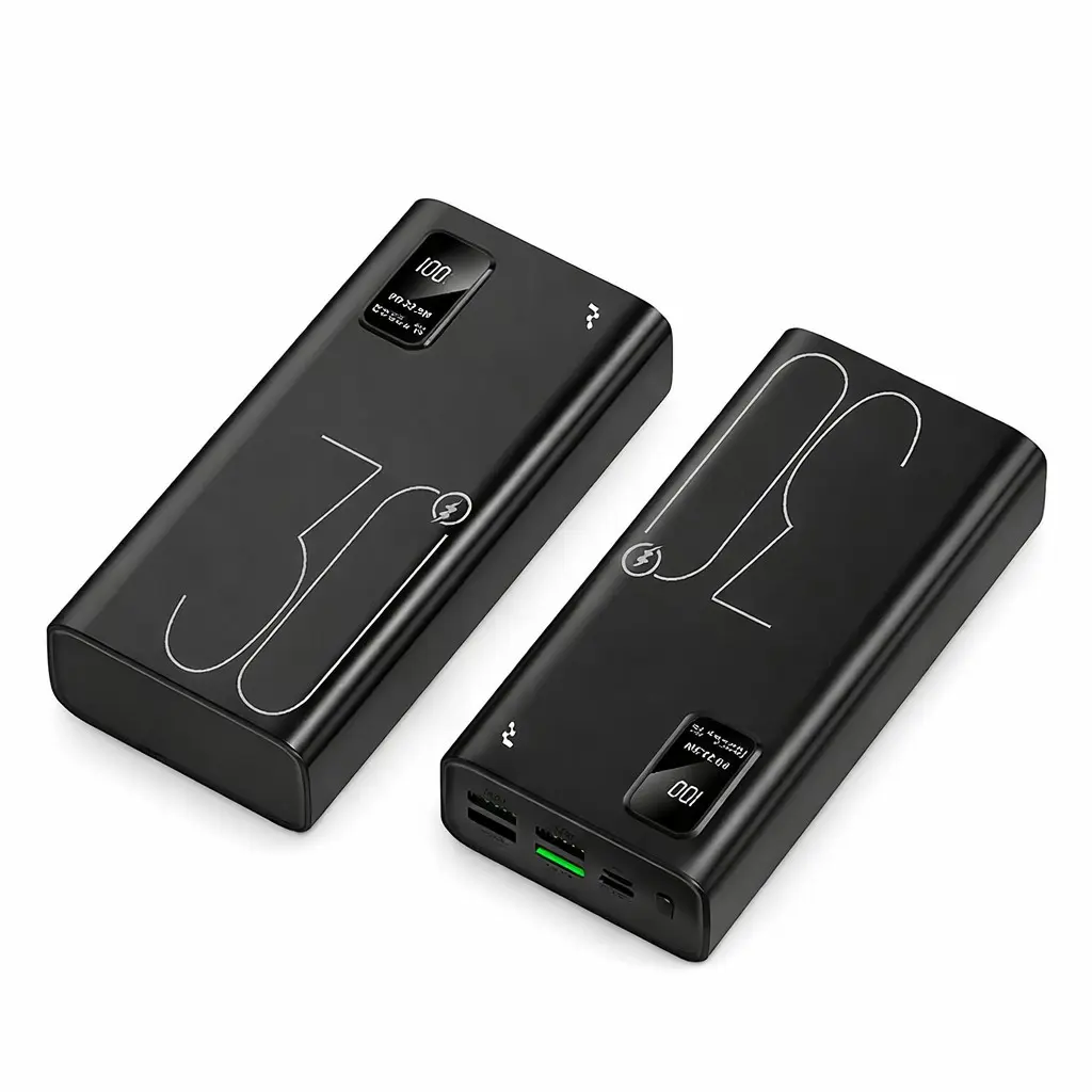 Išorinė baterija Reach RR-H34B 30000mAh 22.5W su LED ekranu