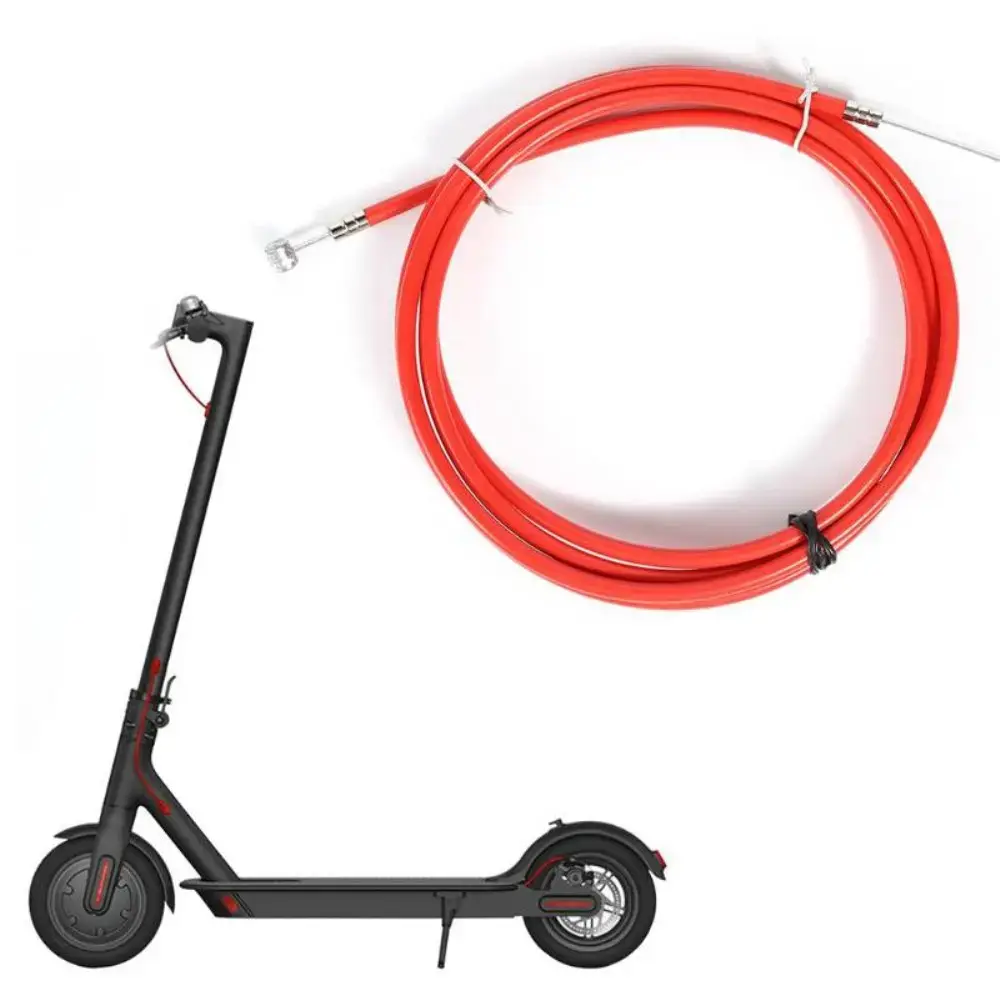 Xiaomi M365 1S Essential Mi3 stabdžių trosas 175 cm raudonas