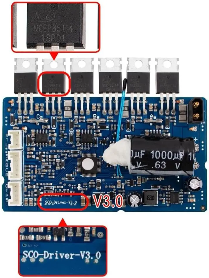 Xiaomi V3.0 ESC valdymo plokštė su apsauginiu korpusu