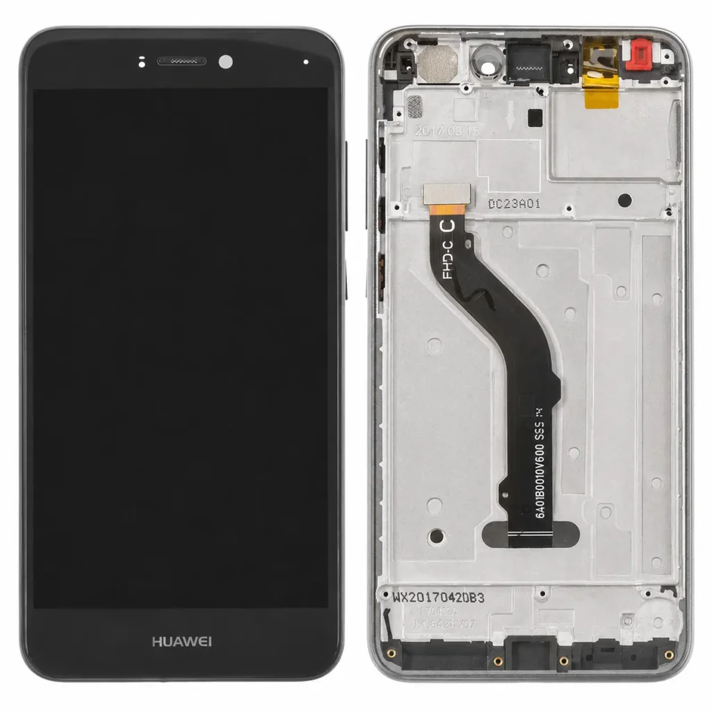 HUAWEI P8 Lite 2017 originalus ekranas su rėmeliu
