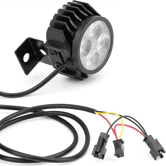 Priekinis LED žibintas su garso signalu Kugoo M4 M4 Pro G2 Pro