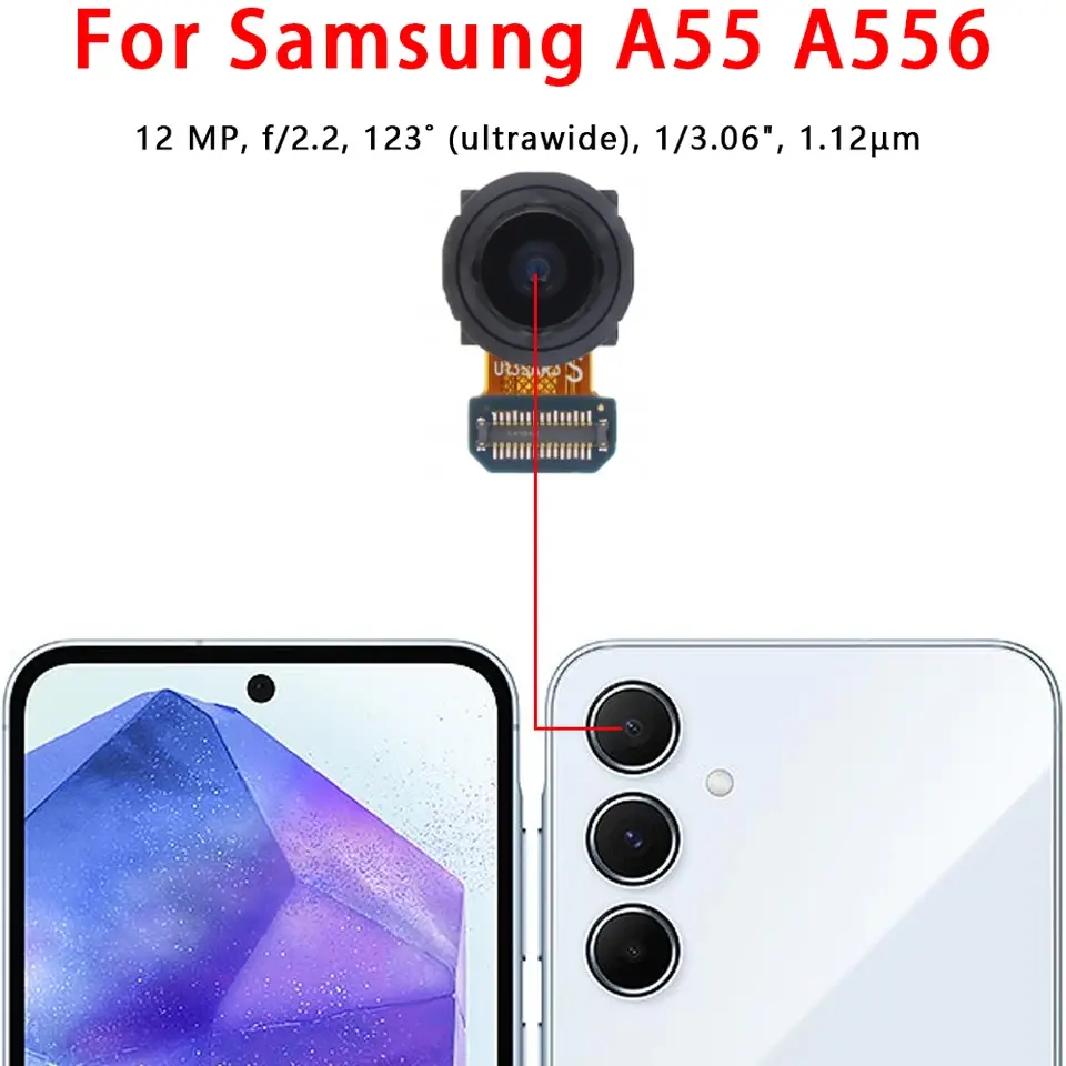 Samsung Galaxy A55 SM-A556 12MP Ultra Wide kamera originali