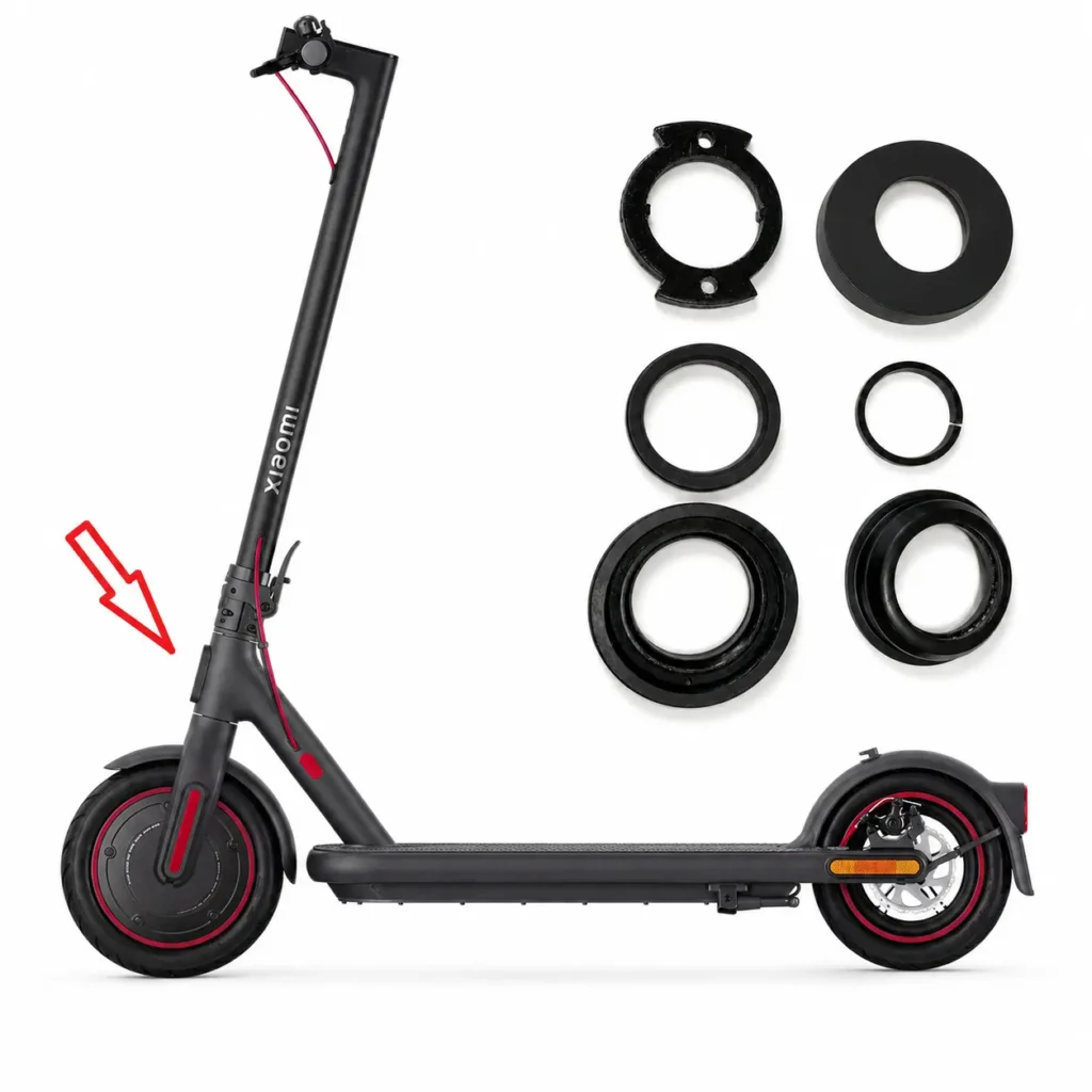 Xiaomi Electric Scooter 4 vairo šakės guolių ir guoliaviečių komplektas
