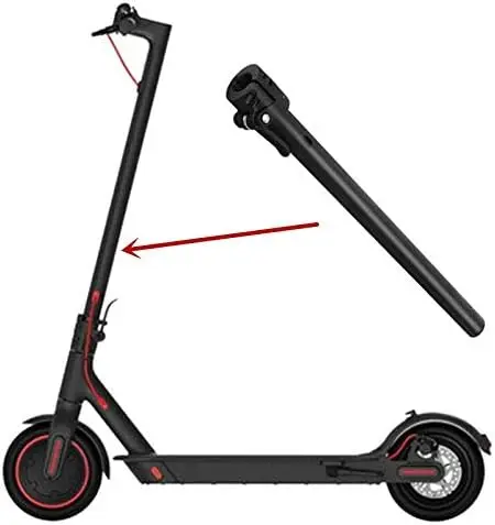Xiaomi M365 Pro ir Pro 2 vairo strypas su lankstymo mechanizmu