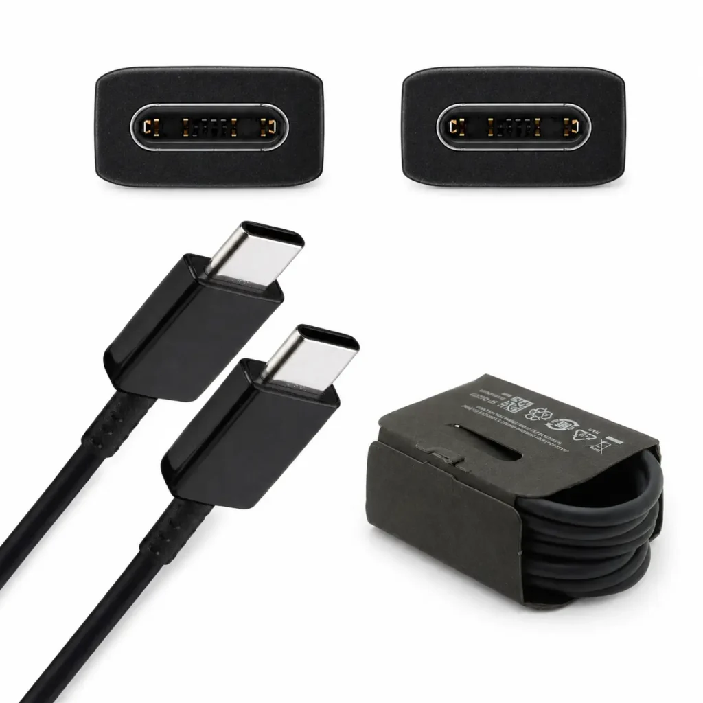 Samsung EP-DG977 USB-C į USB-C 25W 3A 1 m originalus kabelis