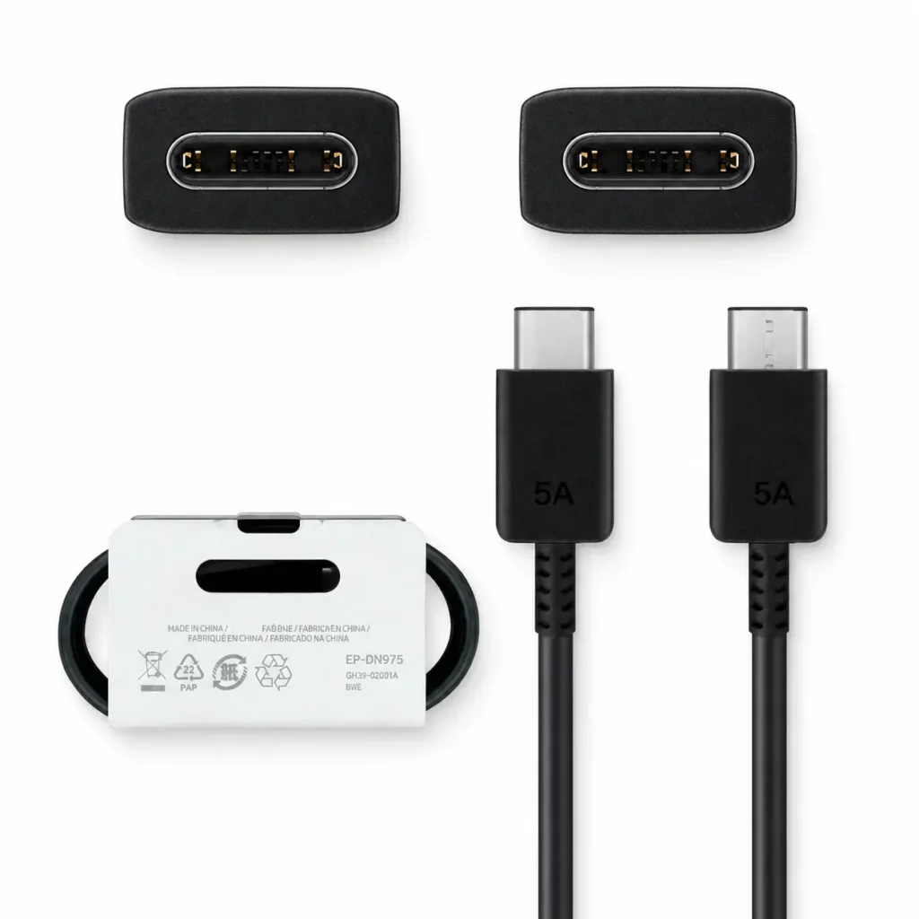 Originalus Samsung EP-DN975 USB-C 100W greito įkrovimo kabelis