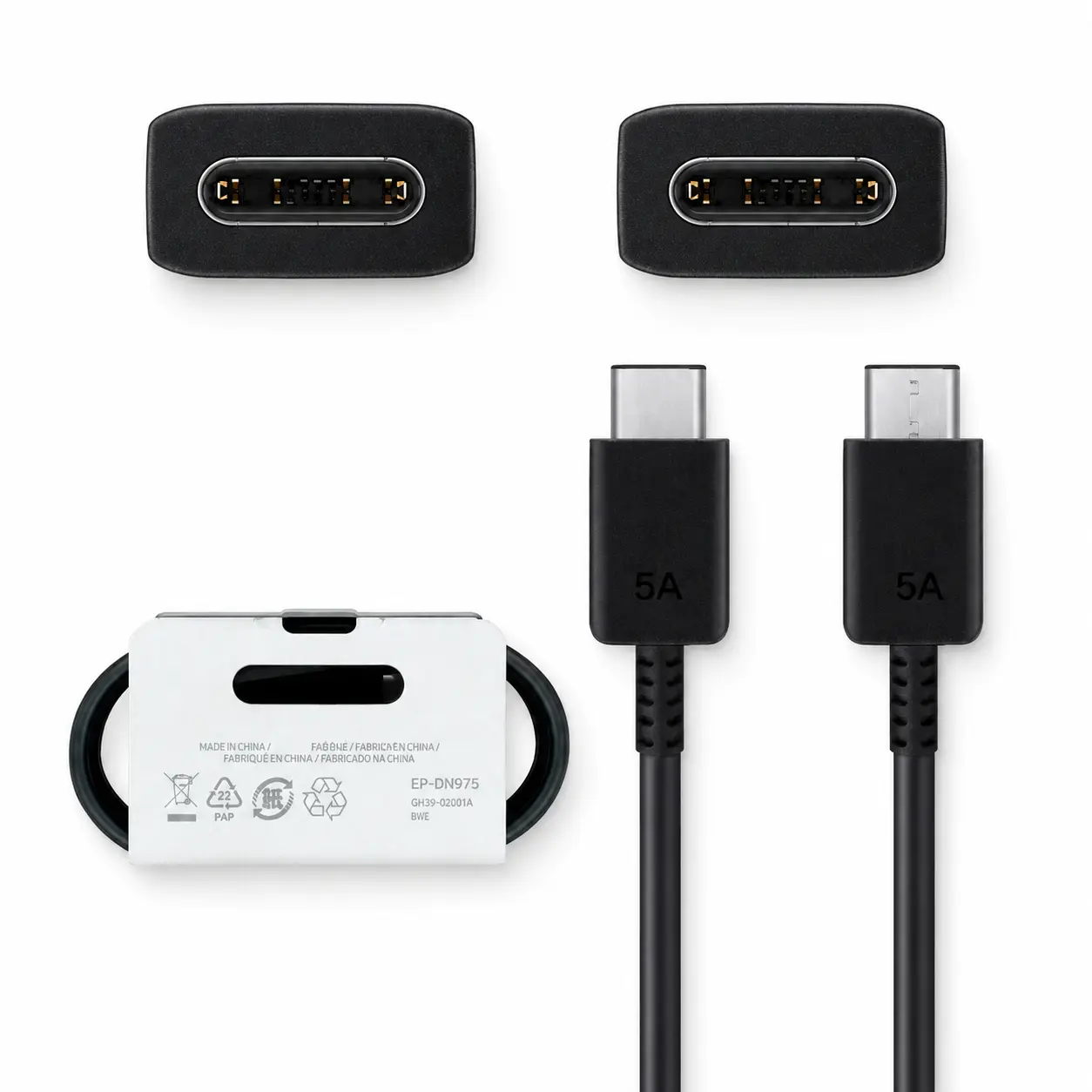 Originalus Samsung EP-DN975 USB-C 100W greito įkrovimo kabelis